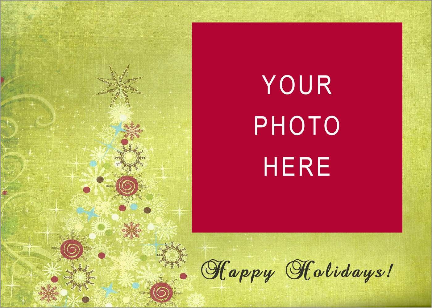 Free Printable Christmas Cards With Photo Insert Free Printable