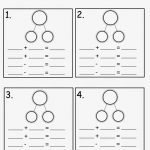 Number Family Worksheets For Kids | Math Worksheets For Kids | Fact   Free Printable Number Bond Template