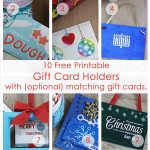 Over 50 Printable Gift Card Holders For The Holidays | Gcg   Free Printable Christmas Gift Cards