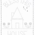 P 1207 Bless This House 11X14 | Tin Punching/embossing | Punched Tin   Printable Tin Punch Patterns Free