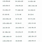 Pemdas Worksheets With Answers Multiplication Worksheets Grade 4   Order Of Operations Free Printable Worksheets With Answers
