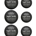Peppermint Sugar Scrub Recipe (…with Free Label And Tag) – Make It   Free Printable Sugar Scrub Labels