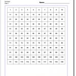 Pindadsworksheets On Math Worksheets | Hundreds Chart, 120   Free Printable Hundreds Chart To 120