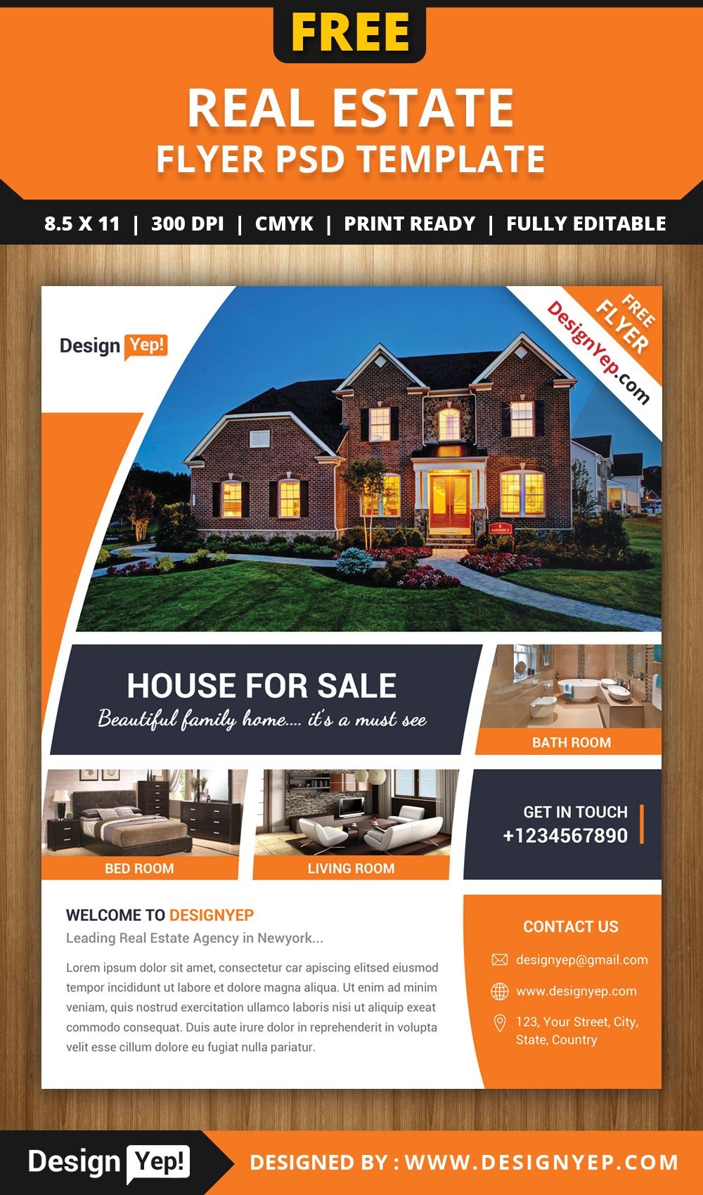 free real estate flyer templates microsoft word