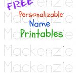 Pintheresa Mcduffie On Educational For Kids | Preschool Learning   Free Printable Name Tracing Worksheets