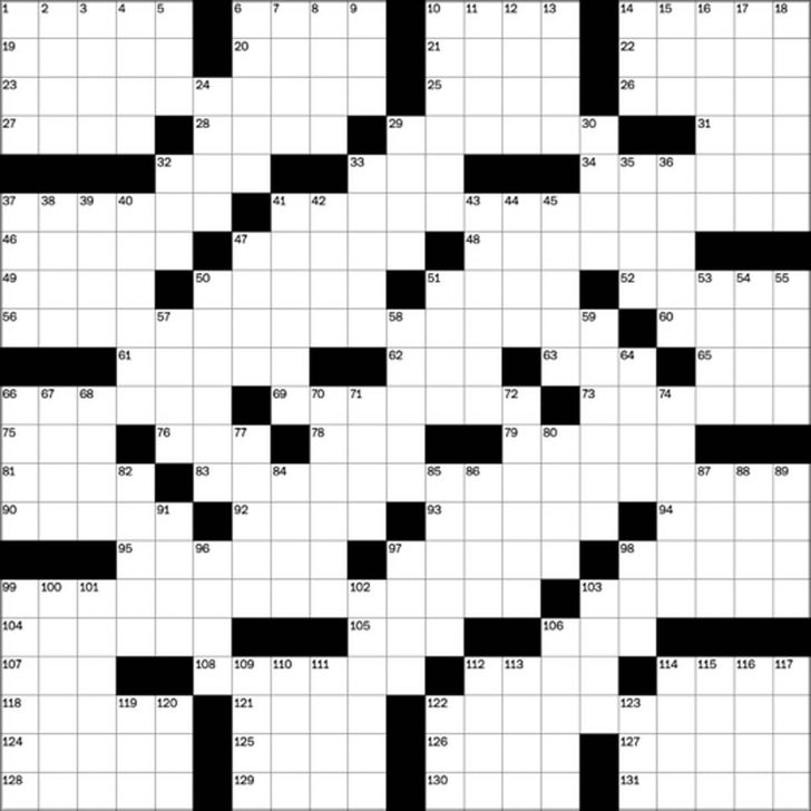 crossword puzzles washington post