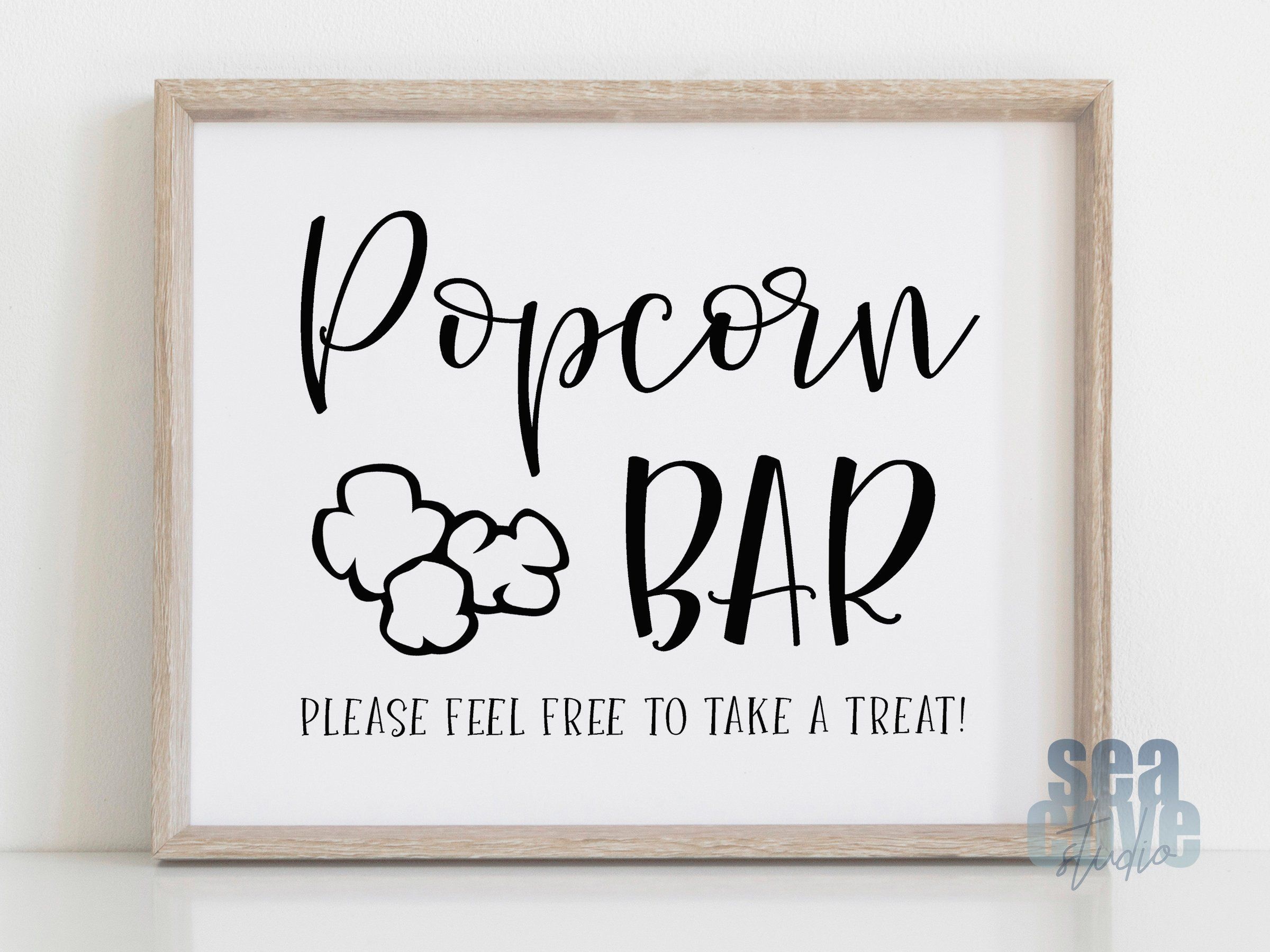 Popcorn Bar Free Printables Printable Word Searches