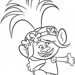 Poppy From Trolls Coloring Page | Free Printable Coloring Pages   Free Printable Troll Coloring Pages