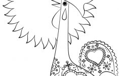 Portuguese Rooster Coloring Page | Free Printable Coloring Pages - Free