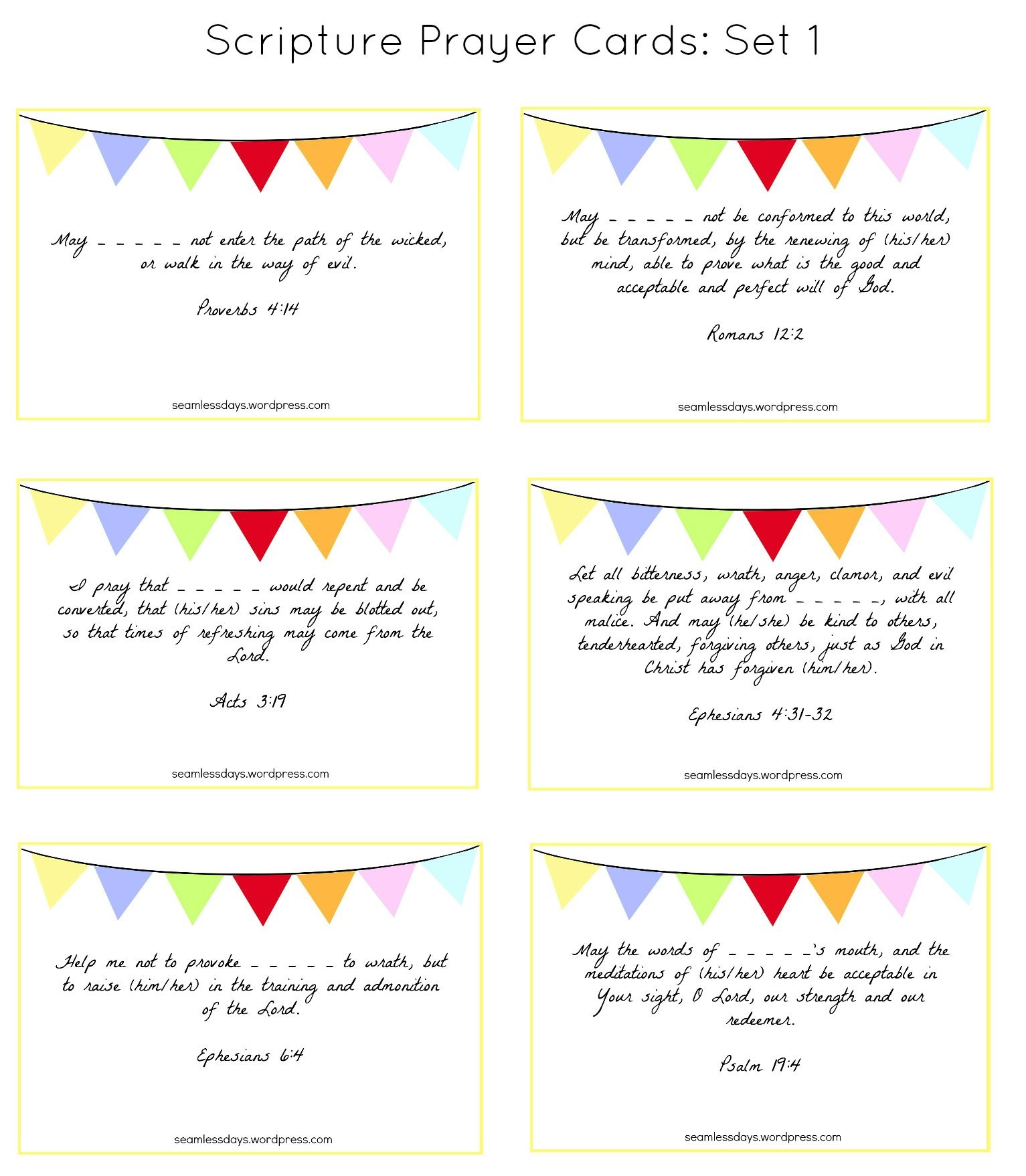 Praying For Your Children: A Free Printable | Prayer Ideas | Dios - Free Printable Prayer Cards