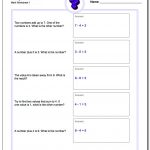 Pre Algebra Word Problems   Free Printable Algebra Worksheets Grade 6