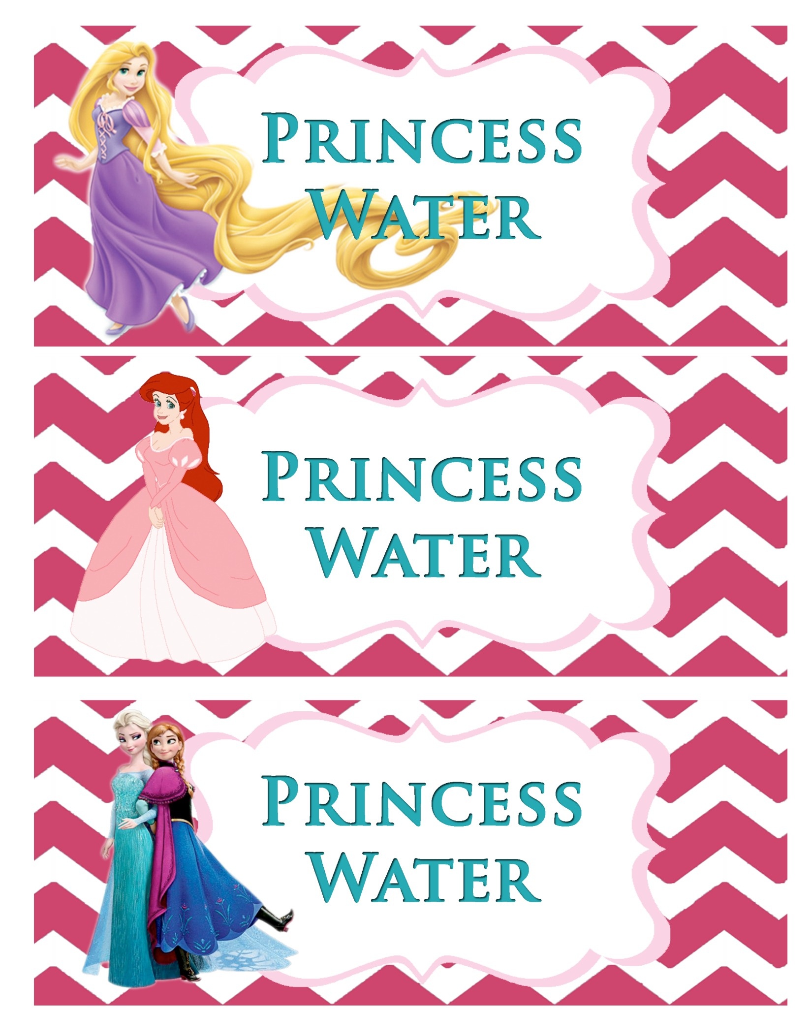 Free Printable Princess Birthday Banner Free Printable