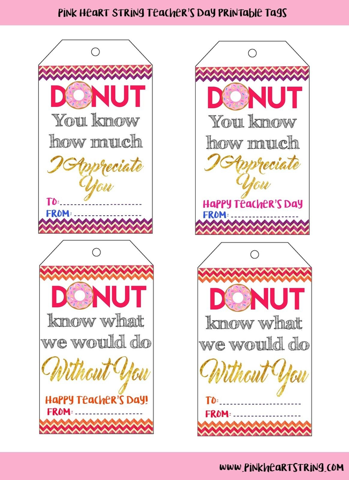 Teacher Appreciation Labels Free Printable