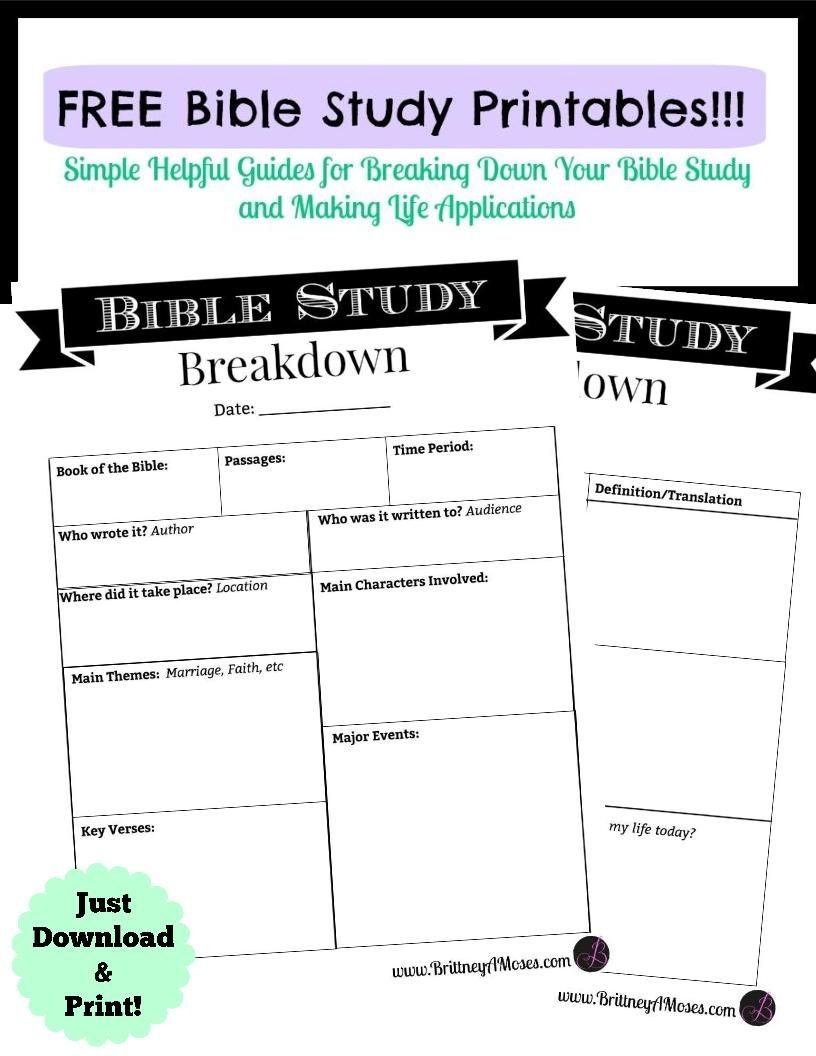 Printable Bible Study Guide Jeff s Bible Study Guide Inductive 