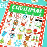 Printable Christmas Bingo Game   Happiness Is Homemade   Free Printable Christmas Bingo Cards
