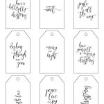 Printable Christmas Gift Tags Make Holiday Wrapping Simple   Free Printable Holiday Gift Labels