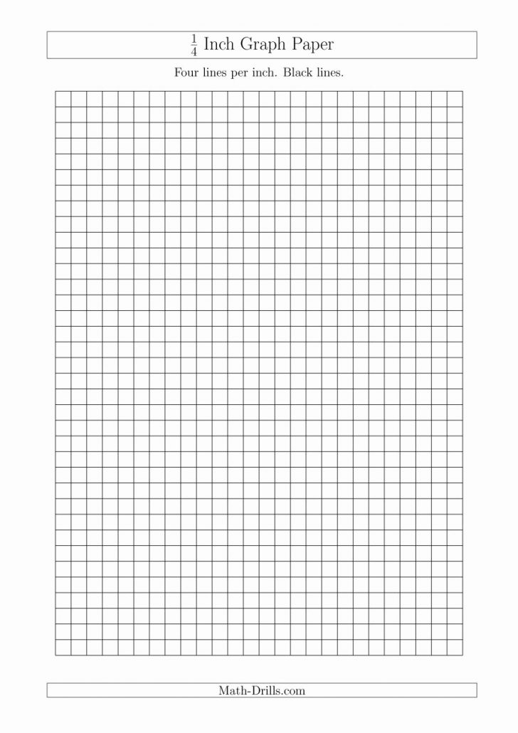 Printable Graph Paper Black Lines Beautiful Grid Paper Template - Free ...