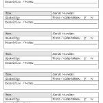 Printable Home Inventory Forms: Use These To Create Your Inventory   Free Printable Forms For Organizing