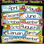 Printable Months Of The Year Labels Online Calendar Printable   Free Printable Months Of The Year Labels