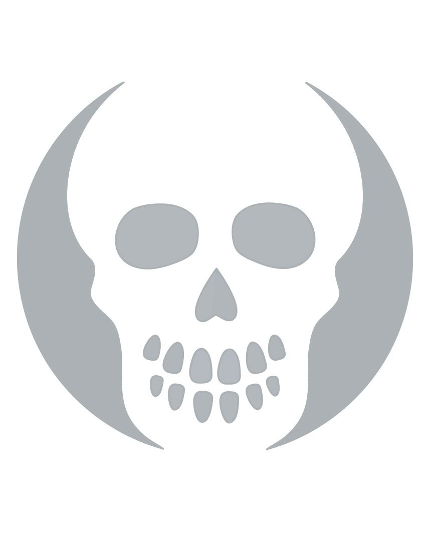 Printable Skull Stencil Coolest Free Printables | Halloween | Skull - Free Printable Pumpkin Stencils