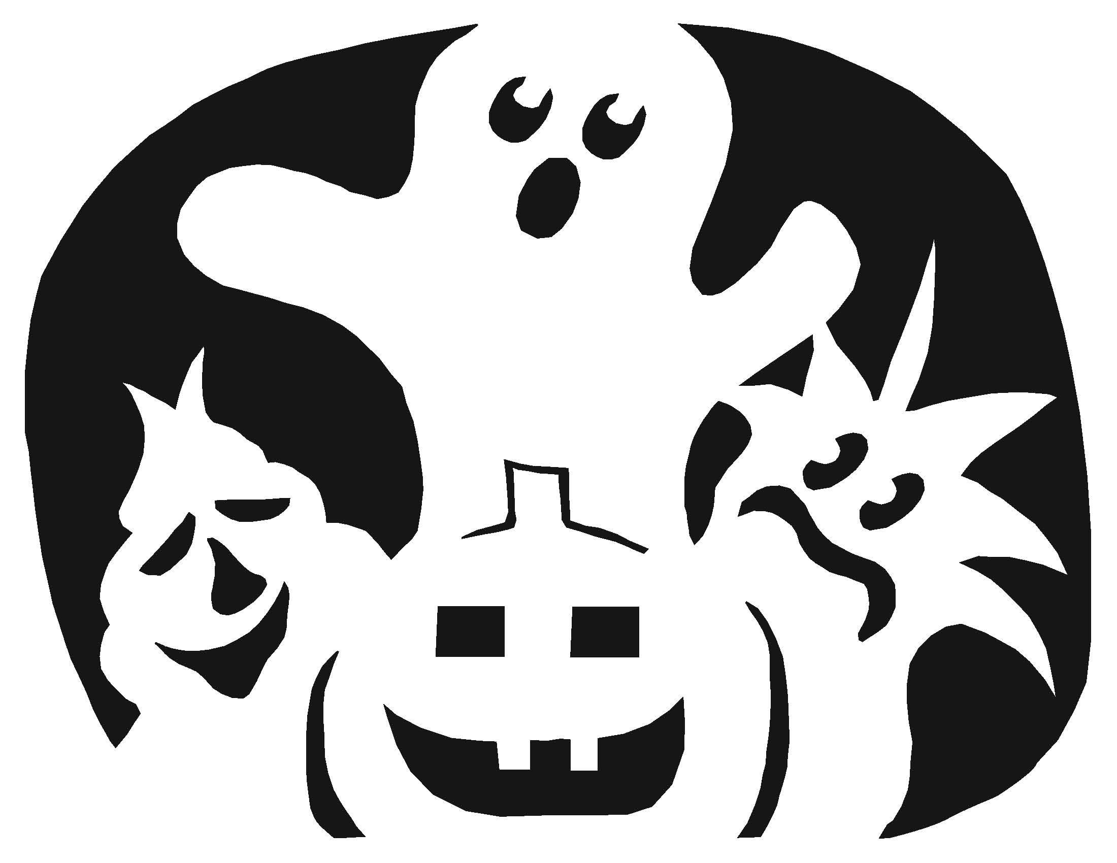 Pumpkin Stencil | All Hallows Eve | Pumpkin Carving Templates - Free Printable Pumpkin Faces