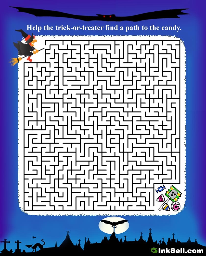 Puzzle Project Halloween Puzzle Printable Free Free Printable