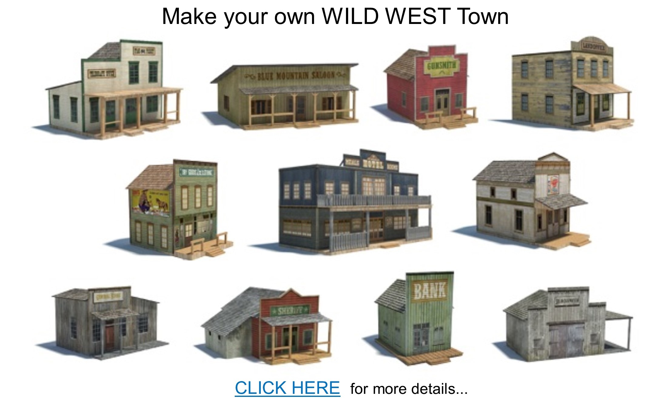 N Gauge Printable Buildings