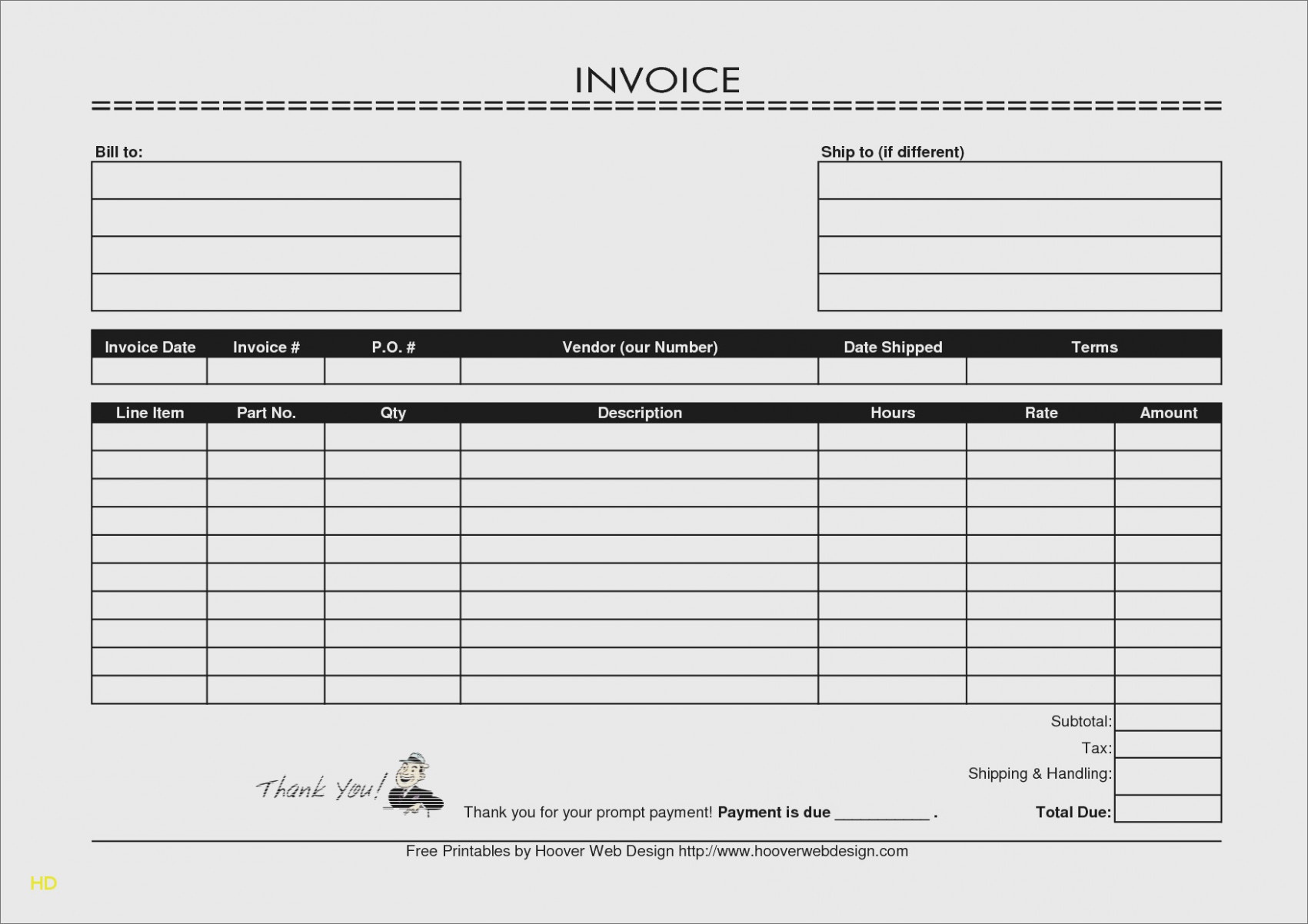 Reasons Why Free Printable | Realty Executives Mi : Invoice And - Free Printable Blank Invoice Sheet