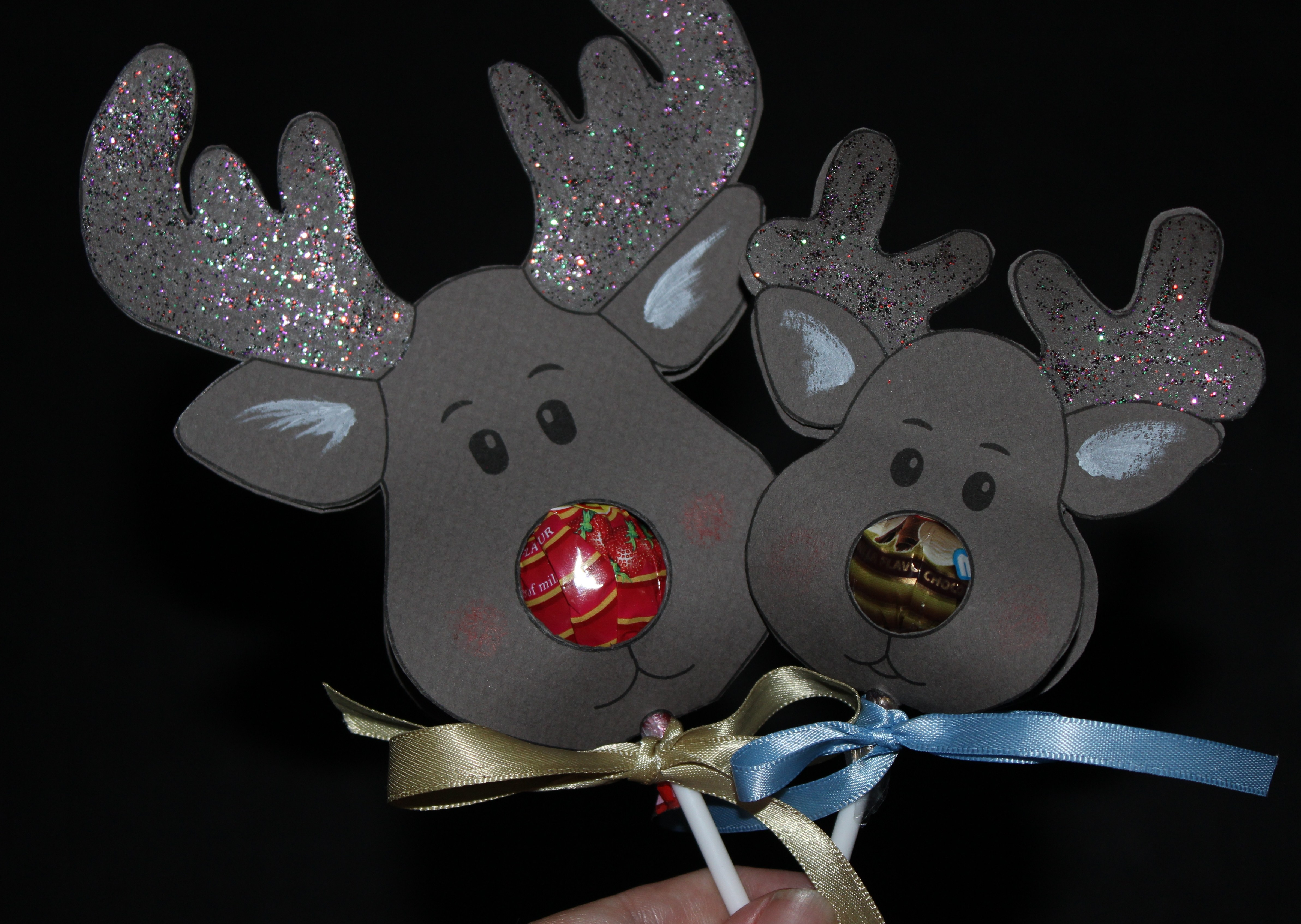 Free Printable Reindeer Lollipop Template Free Printable