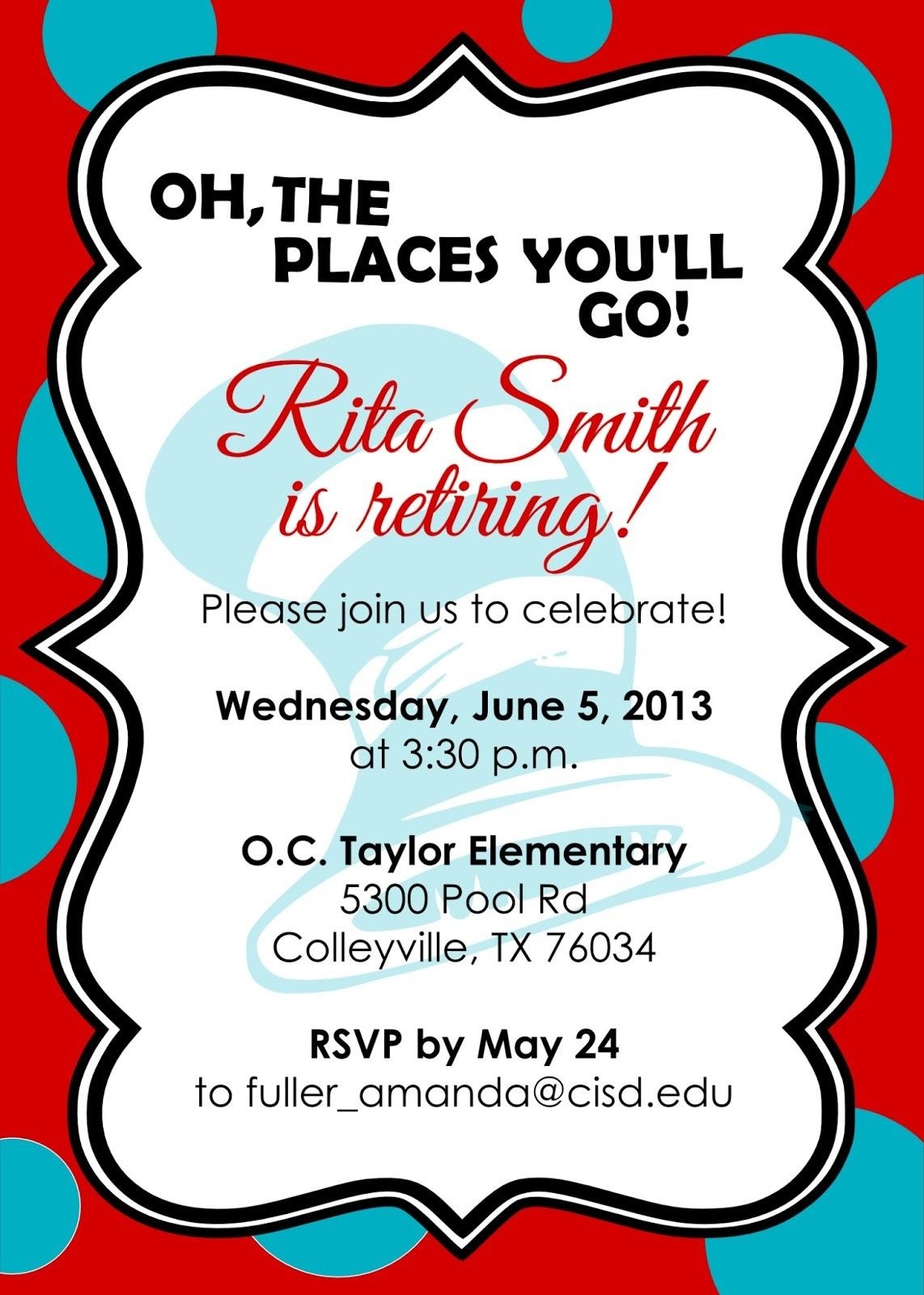 Free Printable Retirement Party Flyers - Free Printable