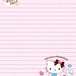 Sanrio   Hello Kitty   Memo Paper | Tags | Hello Kitty, Sanrio Hello   Free Printable Hello Kitty Stationery