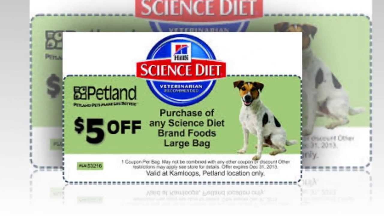 Science Diet Coupons | Hills Science Diet Coupons - Youtube - Free Printable Science Diet Dog Food Coupons