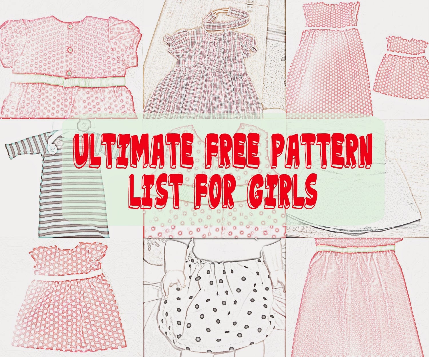 Use This Free Printable Pdf Pattern To Make A Diy Lined Baby Dress Free Printable Toddler