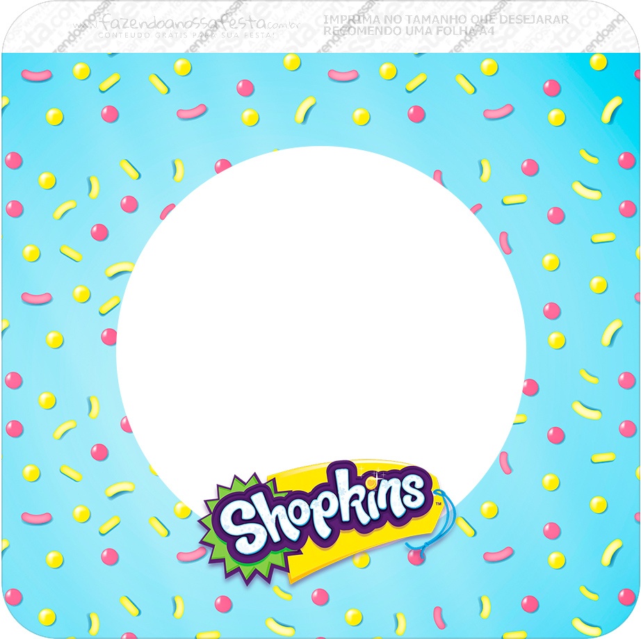 Shopkins: Free Party Printables. - Oh My Fiesta! In English - Shopkins Banner Printable Free