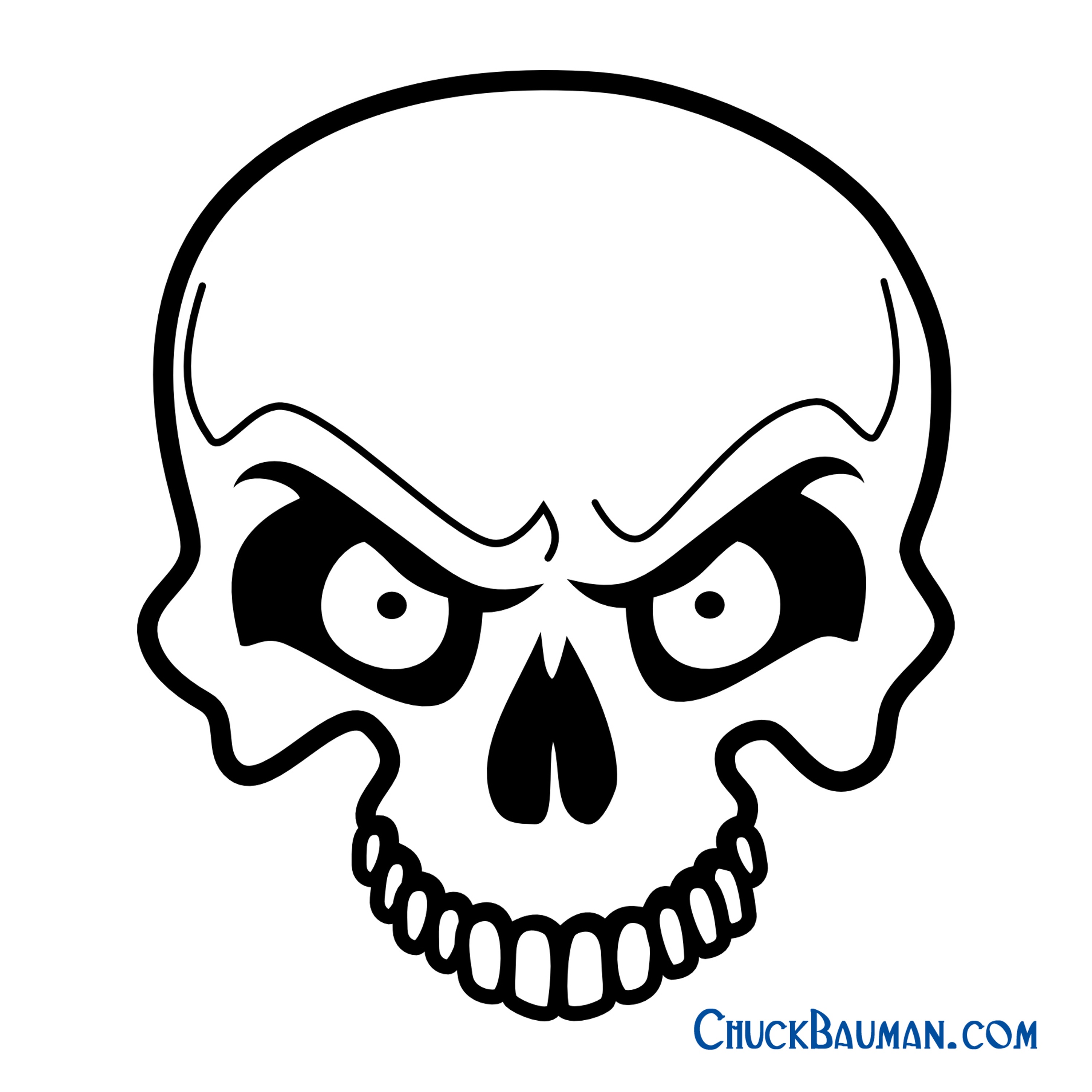 Skulls Airbrushing - Free Skull Airbrushing Stencils - Free - Free Printable Airbrush Stencils