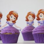 Sofia The First Princess Blueberry Cupcakes – Free Printables   Free Printable Sofia Cupcake Toppers