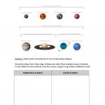 Solar System Worksheet (Video Lesson) Worksheet   Free Esl Printable   Free Printable Solar System Worksheets