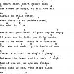 Song Lyrics With Guitar Chords For Ripple | Inspiration In 2019   Free Printable Song Lyrics With Guitar Chords