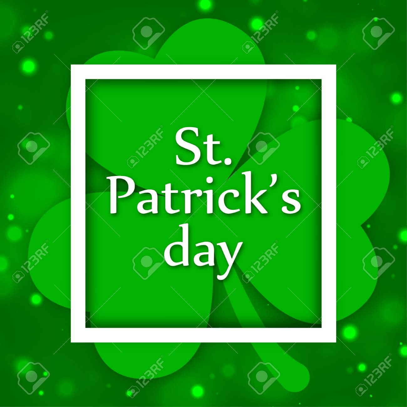 St. Patrick &amp;#039;s Day Celebration, Recreation Green Clover, Print - Free Printable St Patrick&amp;amp;#039;s Day Banner