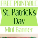 St. Patrick's Day Banner   Free Printable | Food * Family *home Diy   Free Printable St Patrick's Day Banner