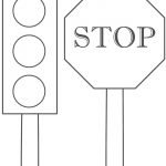Stoplightcoloringpage Traffic Light And Stop Sign Coloring Pages   Free Printable Stop Sign To Color
