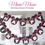 Sugar Fresh: Lily's Minnie Mouse Party + Free Banner Printable   Free Printable Minnie Mouse Birthday Banner