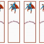 Superman Themed Bookmarks | Themed Bookmarks   Free Printables   Free Printable Sports Bookmarks