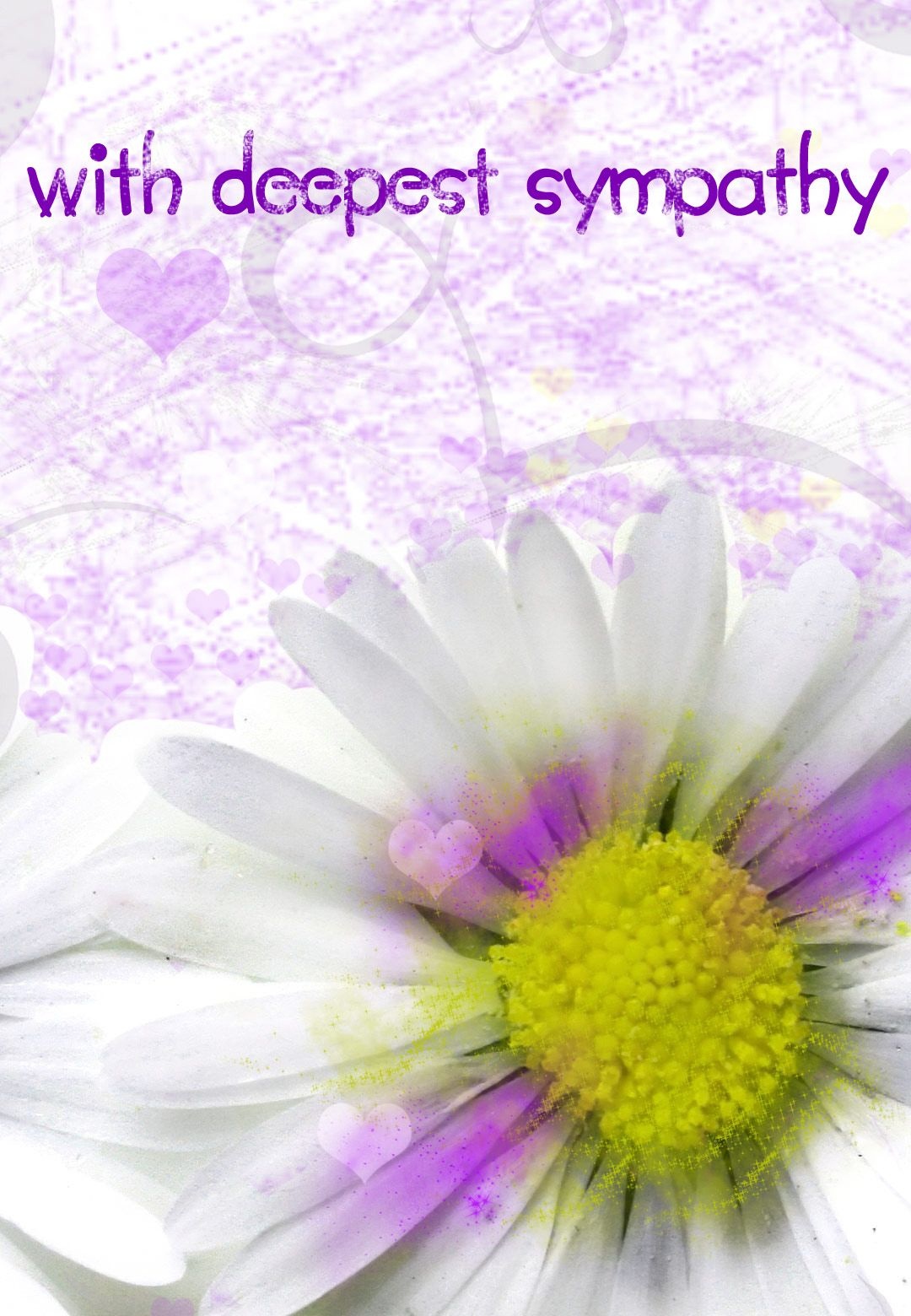 Sympathy #card Free Printable With Deepest Sympathy Greeting Card - Free Printable Sympathy Verses