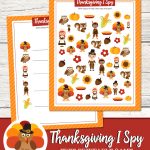 Thanksgiving I Spy Print | Thanksgiving Ideas | Thanksgiving   Free Printable Thanksgiving Games For Adults
