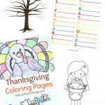 Thanksgiving Printables For Kids   Natural Beach Living   Free Printable Thanksgiving Activities For Preschoolers