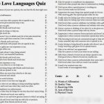 The 5 Love Languages Quiz | Me | Love Language Test, 5 Love   Free Printable Love Language Quiz