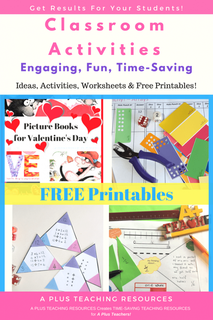 Free Printable Classroom Worksheets