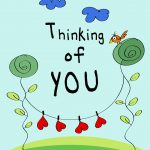 Thinking Of You   Love Card (Free) | Greetings Island   Free Printable Funny Thinking Of You Cards