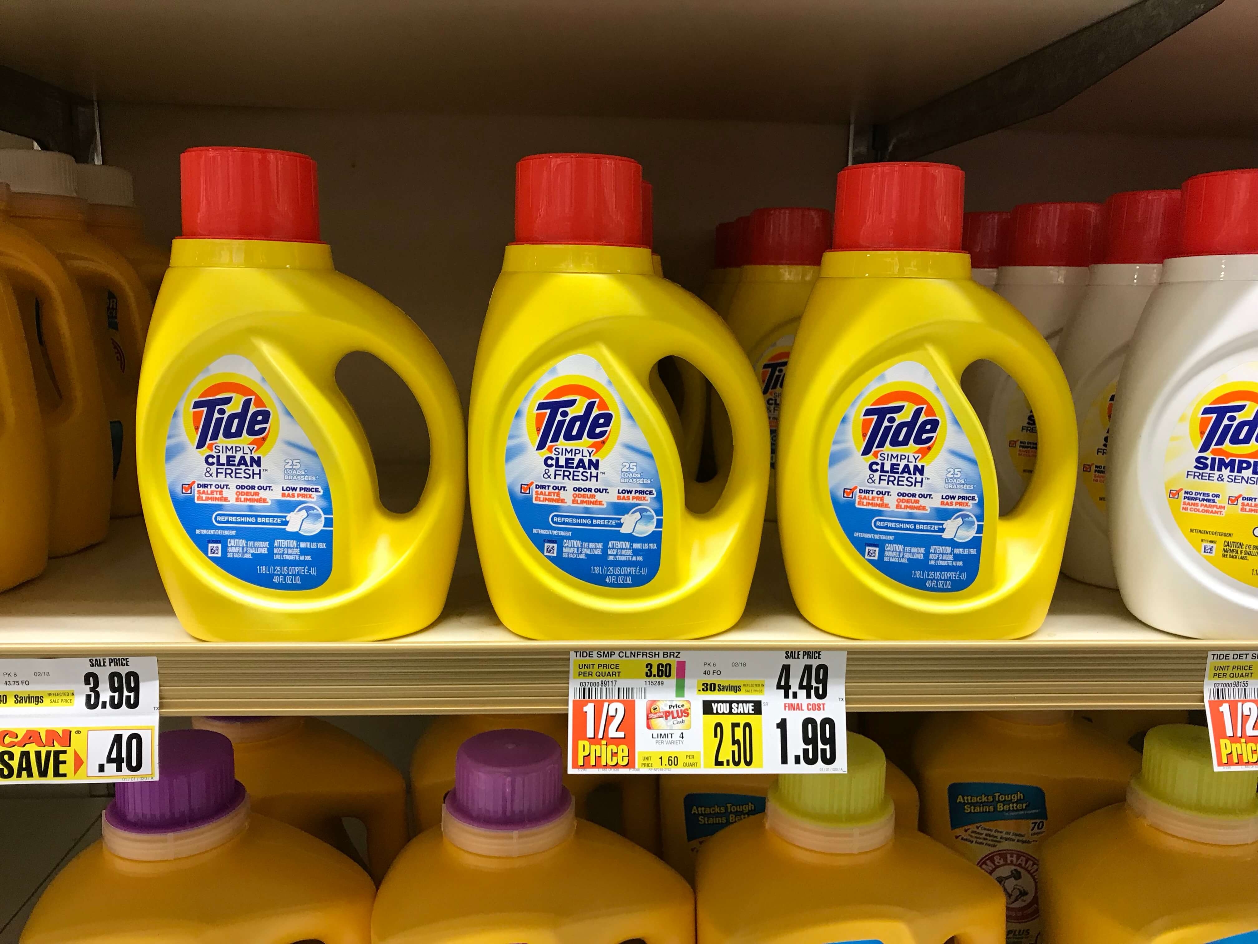 Tide Simply Laundry Detergent Just $0.99 At Shoprite! {2/11}Living - Free Printable Tide Simply Coupons